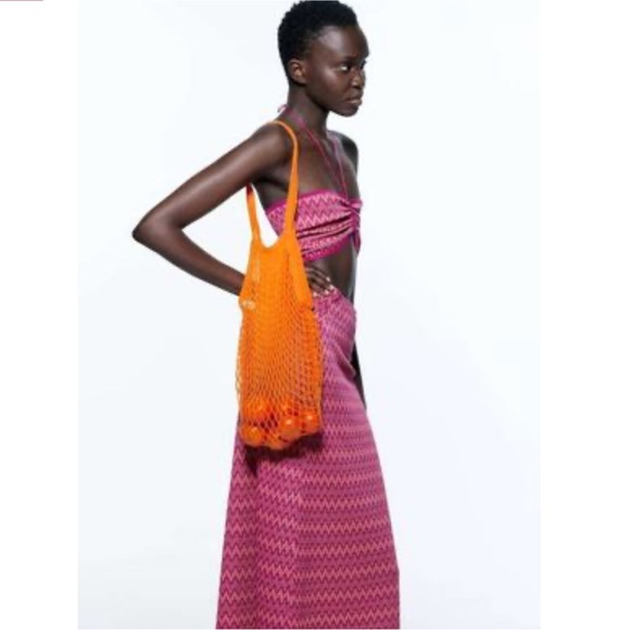 Zara mesh bag. - Picture 3 of 5